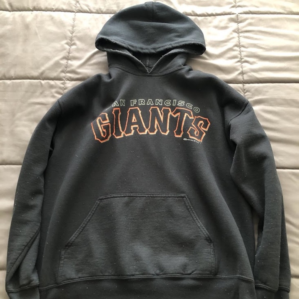 San Francisco Giants Pullover Hoodie - Black